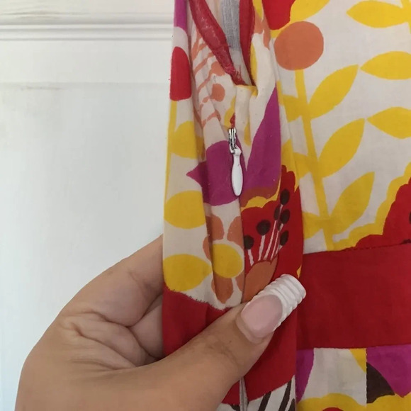 Vintage Funky People Floral Sundress - Picture 5 of 5